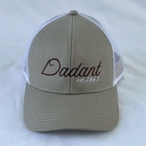 DADANT est 1863 OC Mesh Snapback Adult Trucker Hat ~ Bee Keeping Supplies ~ EUC